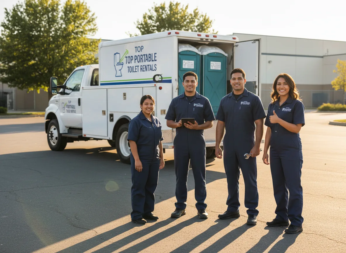 Short Term Porta Potty Rental company in Leesburg, OH